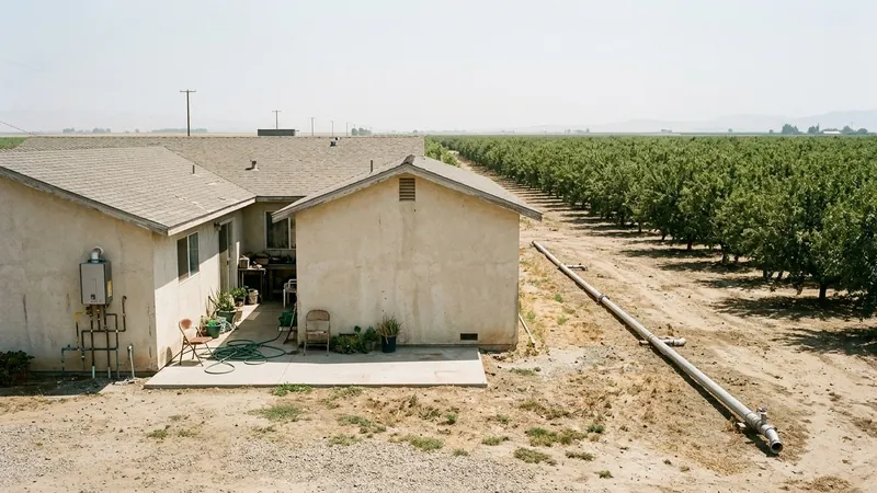 Ranch home near the orchards, the kind of home where we offer tankless water heater repair in Planada, CA