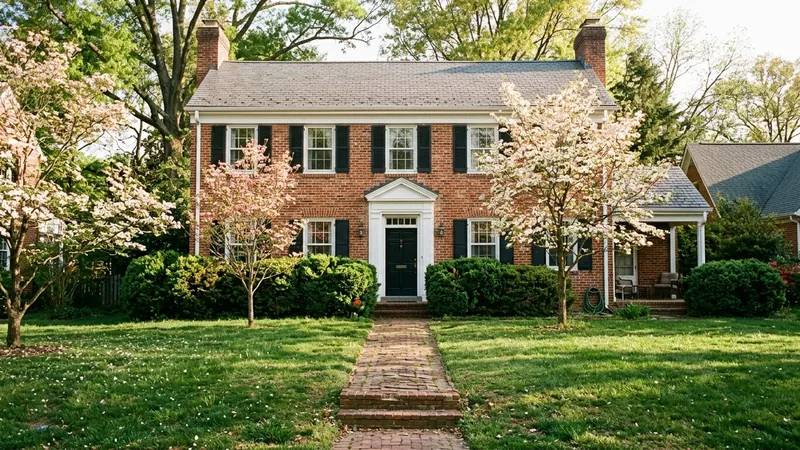 Brick colonial, the kind of home where we offer tankless water heater repair in Portland, PA