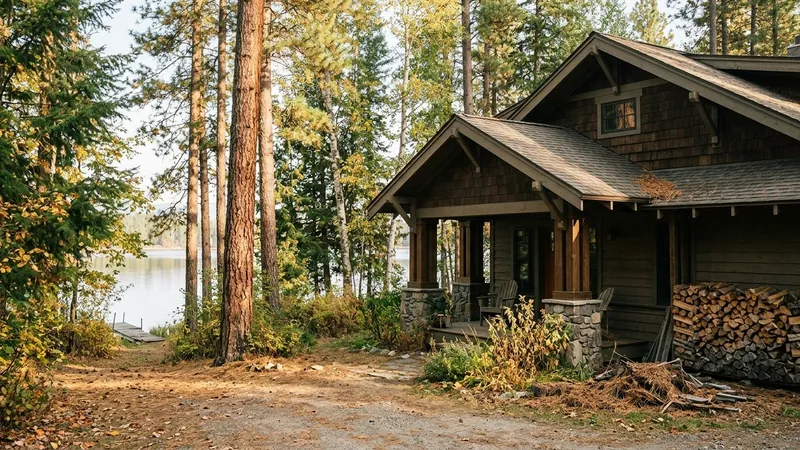 Lake-country craftsman home, the kind of home where we offer tankless water heater repair in Rathdrum, ID