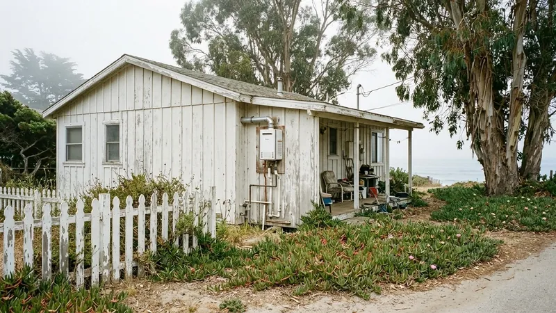 Coastal cottage, the kind of home where we offer tankless water heater repair in Soquel, CA